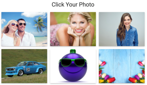 Choose your photo to login